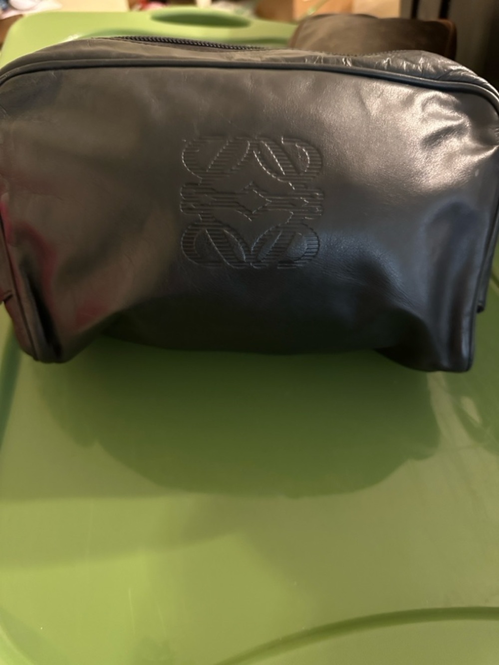 LOEWE Leather Travel bag - Black